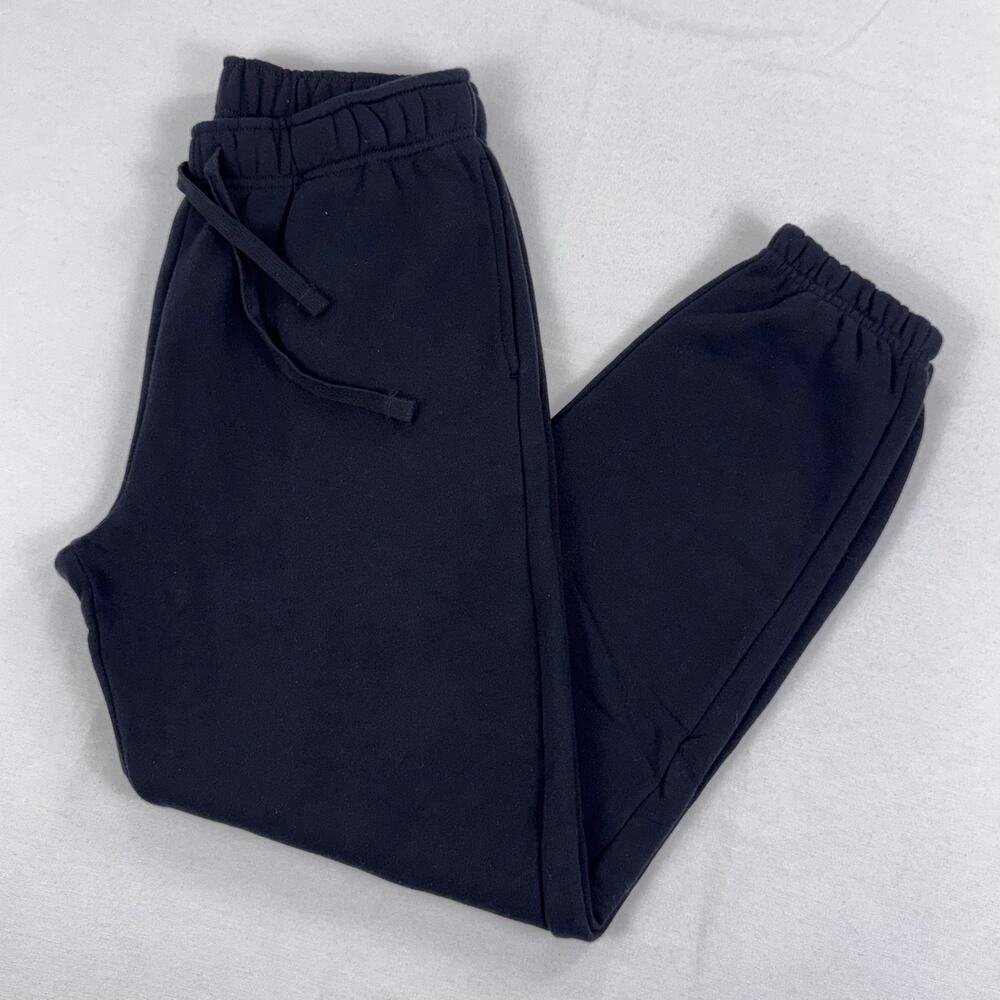 American Giant Classic Sweatpant Women's Large Black Joggers 100% Cotton USA